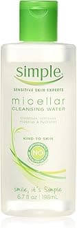 Simple Micellar Cleansing Water, 6.7 Ounce (3 Pack)