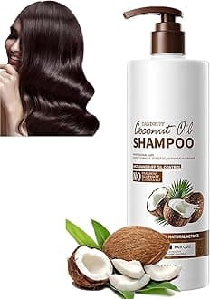 Coconut Oil Shampoo, 500ml, Anti-Dandruff, Sulphate-Free
