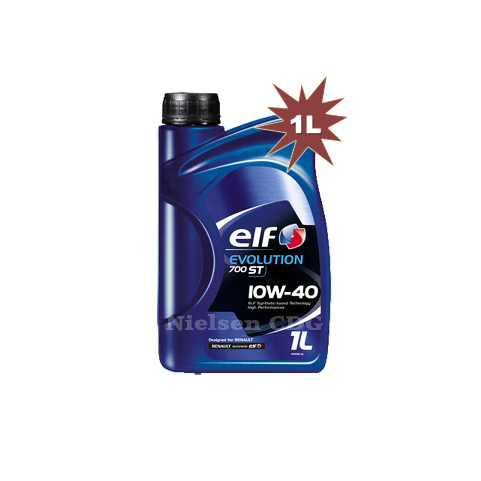 Elf Evolution 700 ST 10W40 Engine Oil – 1 Litre Bottle