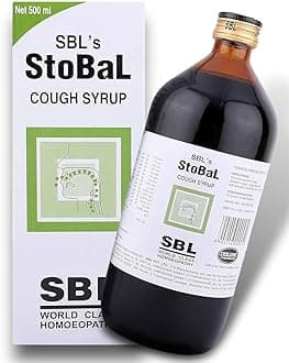 SBL Stobal Homeopathic Cough Syrup, 500ml