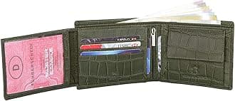 WILDHORN Top Grain Leather Wallet for Men I 9 Card Slots I 2 Currency & 2 Secret Compartments I 1 Zipper & 3 ID Card Slots…