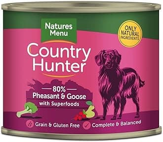 Country Hunter Dog Food Can Pheasant & Goose (6 x 600g)