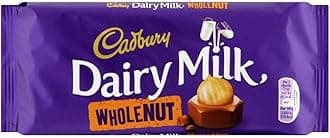 Dairy Milk Chocolate Whole Nut Bar (120g)