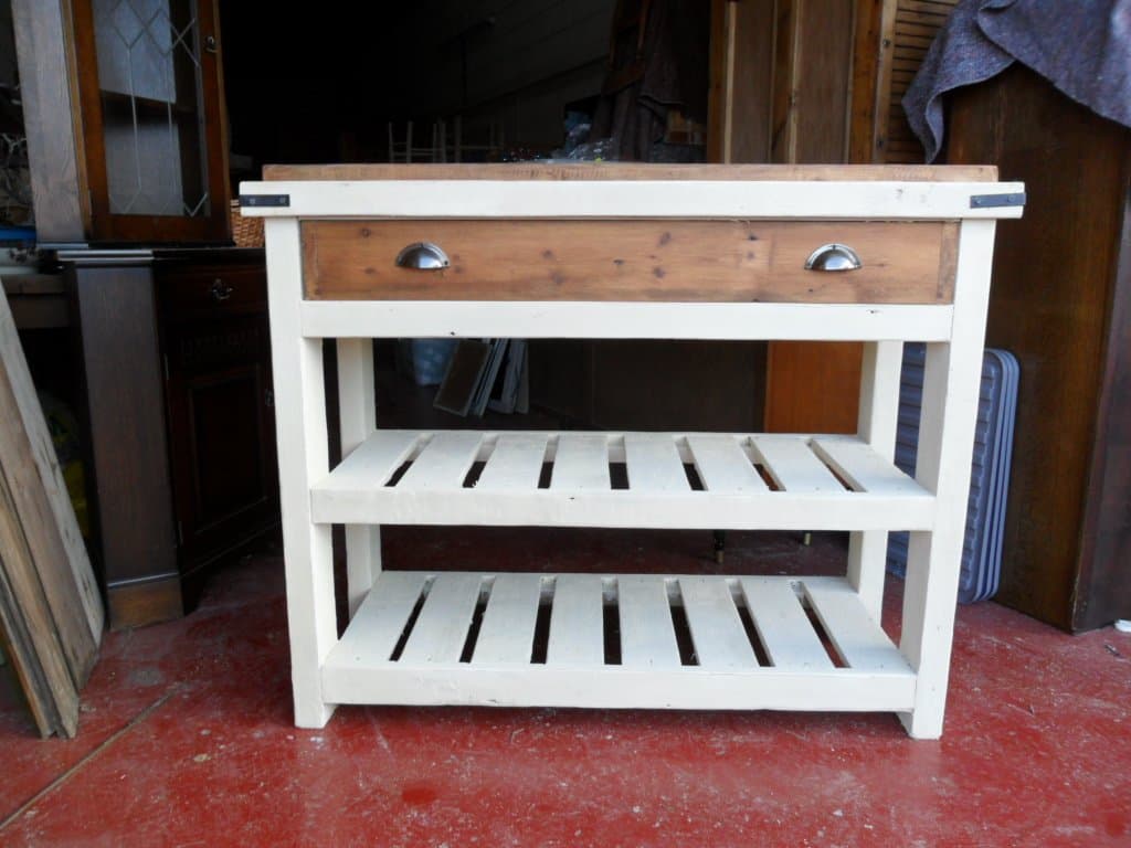 Rustic Kitchen Island
