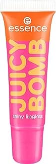 essence Juicy Bomb Party Shiny Lip Gloss No. 03 Pink Express Results Shiny Translucent Gely Vegan Paraben Free Microplastic Particles Free Nano Particles 10 ml