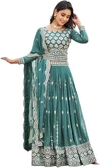 indian readymade Banarasi Satin Navratri bridal lehenga choli for women flared party night with stitched blouse