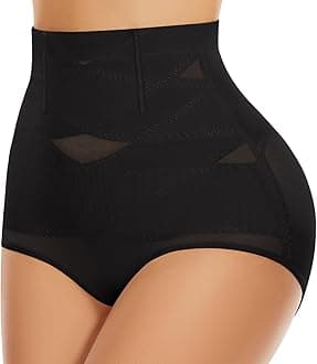 YADIFENBody Shaper for Women Tummy Control Knickers High Waist Shapewear Slimming Underwear Breathable Butt Lifter Panties Cozy Control BriefsOEKO-TEX STANDARD 100