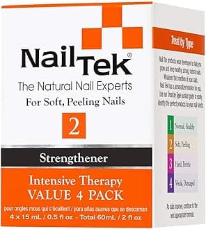 Nail Tek Treatments Intensive Therapy 2, Pro Pack 4/0.5 oz