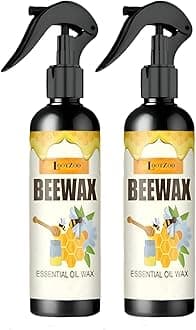 B M Brothers Beeswax Furniture Polish Spray Wood Shine 200ml Natural BeeWax Spray Brown Wooden Furniture Cleaner Floor Polishing Shiner for Old Furniture Door, Table (3)