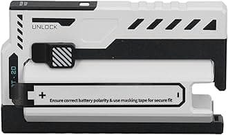 Mobile Power Bank Portable Mobile Phone Charger 2 in 1 Fast Charging Wireless Portable Charger Travel Power Bank (White)