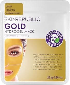 Skin Republic Look Younger Instant Hydration Gold Hydrogel Face Mask Sheet 25g