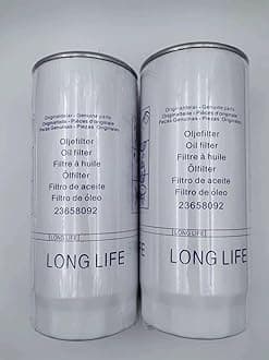 23658092 Oil Filter Compatible with Volvo Penta D9, D11, D12, D16, D162, D163 D165 series diesel marine engines(pack of 2)