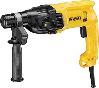 Dewalt D25033K-GB D25033K SDS+ Hammer 2kg 3 Mode 22mm 240V, 710 W, 240 V, Black/Yellow, 240 Volt