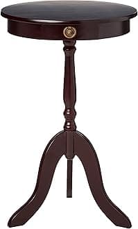 Frenchi Home Furnishing 24.60'' Tall Pedestal End Table