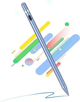 Active Stylus Pens for Touch Screens, Active Pencil Smart Digital Pens Fine Point Stylist Pen Compatible with iPhone iPad,Samsung/Android Smart Phone&Tablet Writing Drawing