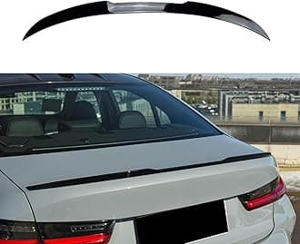 Rear Spoiler for Genesis G70 2017 2018 2019 2020 2020 2021 2022 2023 2024, Spoilers for Cars Trunk Spoiler Roof Lip Kit Car Modification Tail Wing Car Accessories,Shiny Black