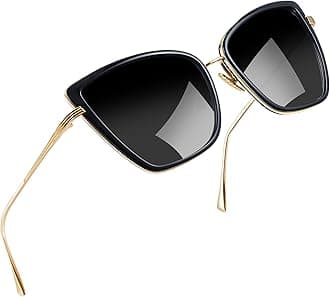 Oversized Cateye Sunglasses for Women Fashion Cat Eye Sun Glasses UV Protection Ladies Shades Sunnies