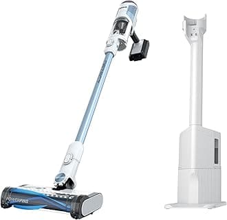 Shark IW3511 Detect Pro Auto-Empty System, Cordless Vacuum with HEPA filter, QuadClean Multi-Surface Brushroll, Up to 60-Minute Runtime, includes 8" Crevice Tool & Pet Multi-Tool, White/Beats Brass