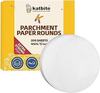 Katbite Parchment Cake Paper Baking Circles Rounds 12 inch