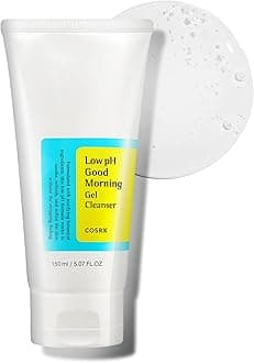 COSRX Low pH Good Morning Gel Face Cleanser, 5.07 fl oz, BHA Face Wash, Daily Mild Face Cleanser for Sensitive Skin, PH Balancing, Korean Skin Care, Korean Face Wash