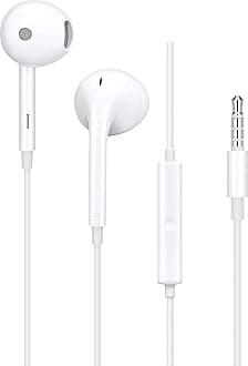 Earphones with Jack 3.5mm White