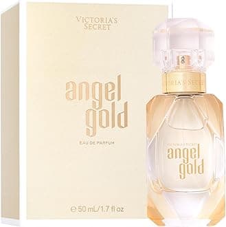 Angel Gold Eau de Parfum, Notes of Sparkling Bergamot, Gardenia & Musk, Perfumes for Women (1.7 oz)