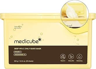 Medicube Deep Vita C Quick Mask 30 sheets Skin care UnboxJapan Exclusive