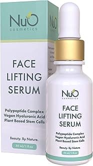 nuorganic Face Lifting Serum with Plant Stem Cells & Matrixyl 3000 - Advanced Anti-Aging to Minimize Fine Lines & Wrinkles - Vegan & Cruelty Free (1fl Oz)