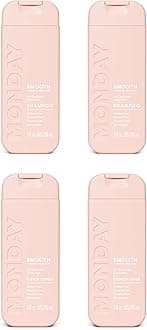 SMOOTH Shampoo + Conditioner with Wheat Protein & Avocado Oil for Frizz-Prone Hair 90 mL (Dual Set)