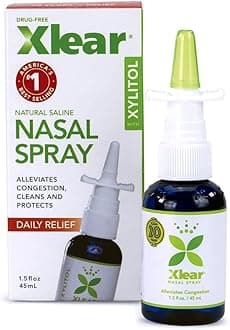 Xlear Natural Xylitol Nasal Spray and Commonsense Medicine Book: Healing from The Inside Out and Stopping The Next Pandemic Bundle, 1.5 Fl Oz, Pack of 3 Saline Sprays and 1 Book