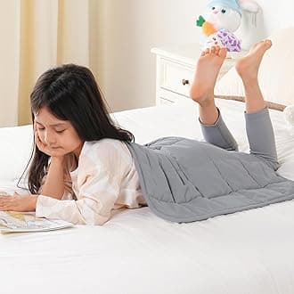 TopblanWeighted Blanket 19 * 21 2lbs,Grey