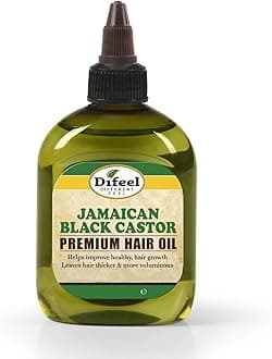 Difeel Premium Natural Jamaican Black Castor Hair Oil 7.1 oz - Jamaican Black Castor Oil for Hair Growth