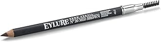 Eylure Brow Defining and Shading, Firm Pencil, Brow Crayon, Dual Ended, 20 Mid Brown