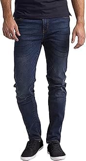 westAce Mens Flex Jeans Stretch Skinny Relaxed Slim Fit Casual All Waists Denim Pant