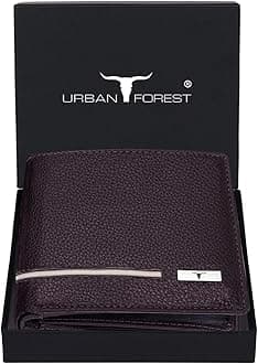 URBAN FOREST Stag Brown/Sand Leather Wallet for Men
