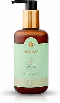 Hibiscus Shampoo with Honey & Aloe Vera - Prevents Dryness & Hair Breakage, Cleanses & Hydrates at the same time, SLS/SLES Free - All Hair Types, 250 ml