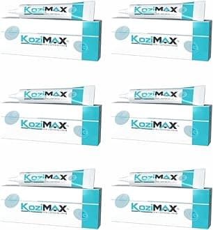 Kozimax Skin Cream for Clear and Healthy-Looking Skin Pack of 6 (15g)