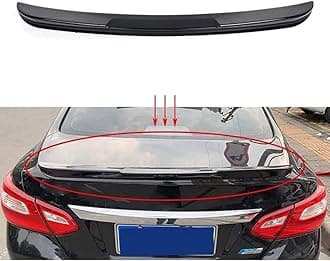 ABS Car Rear Trunk Spoiler for Nissan Altima Sedan 2016 2017 2018, Auto Bumper Roof Tail Window Top Wing Boot Lip Spoiler Top Tail Decoration Modification Styling Accessories
