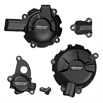 Motorcycle Stator Crankcase For GB Racing For BMW S1000RR/R 2019-2024 Motorcycle Engine Hood Engine Cover Left Engine Hood Stator Guard(1 SET)