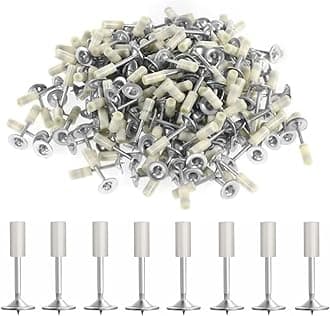 Manual Steel Nail Gun Tool, Concrete Nail Gun, Portable Mini Nail Shooting Machine with 10 Nails, Nail Wall Fixing Tool for Cement Walls, Household Wood working (Nail Pin 50 Pcs)