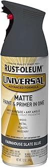 376723 Universal All Surface Spray Paint, 12 oz, Matte Farmhouse Slate Blue