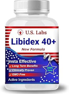 Only For Man Whom age is 40 + year old, Highly Recommended Libidex 40+ Capsules, This Formula Naturally Made In India (Capsules)