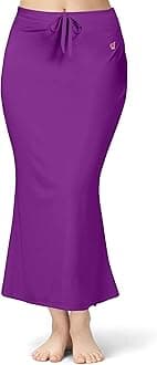 Spandex Saree Shapewear Petticoat for Women, Cotton Blended, Skirts for Women, Shape wear Dress