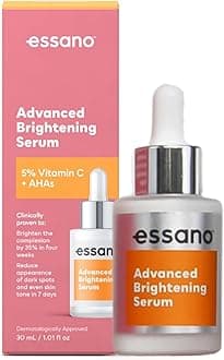 Essano Advanced Brightening Vitamin C Concentrated Serum - Helps Brighten Uneven Skin Tones - Made in New Zealand