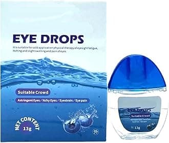 Blue-Berry Eye Drops for Clear Vision Relieve Fatigue, Anti-fatigueEye Drops-Clear Vision Eye Drops, Eye Brightening Drops, Alleviate EyeFatigue, ClearEyesight (1pcs)