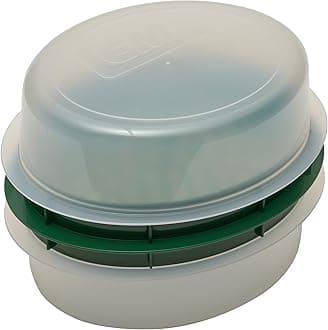 LEM Products Batter Bowl, Translucent and Green