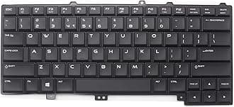 New Replacement Keyboard for Dell Alienware 13 R1 R2 Alienware 15 R1 R2 0P30HM P30HM 04K8F6 4K8F6 US Layout Backlit Keyboard