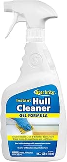 Instant Hull Cleaner - 32 Oz Gel Spray - Easily Remove Stains, Scum Lines & Grime on Boat Hulls, Fiberglass, Plastic & Painted Surfaces (096132)