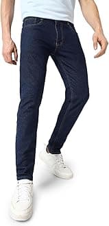 Urbano Fashion Men's Slim Fit Mid Rise Washed Jeans Stretchable