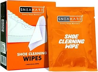 Shoe Wipes, Premium Sneaker Cleaner, Sneaker Cleaner Wipes, Travel-Friendly, Disposable Shoe Cleaning Wipes, White Shoe Cleaner